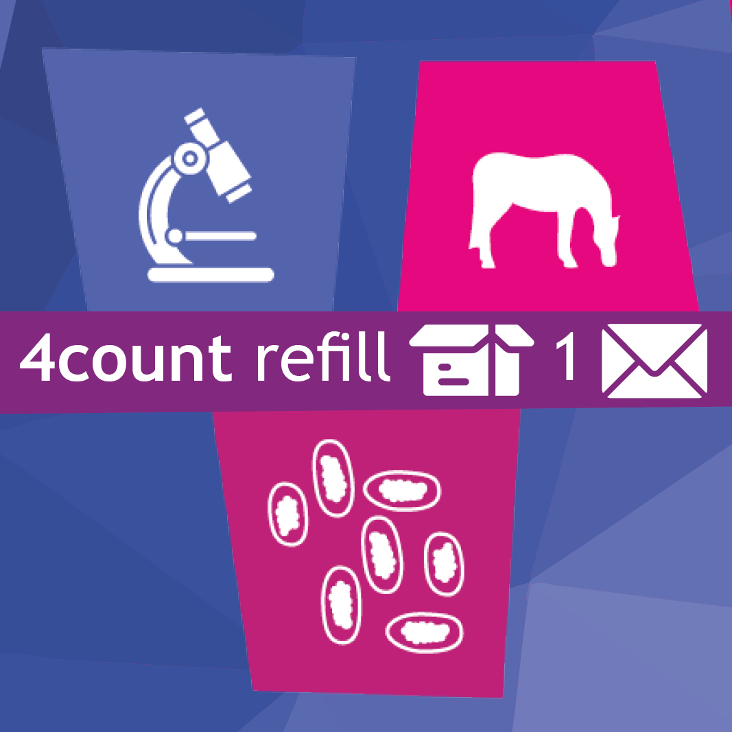 Image of Horse 4Count Season Refill Pack with 1 x Return Envelope